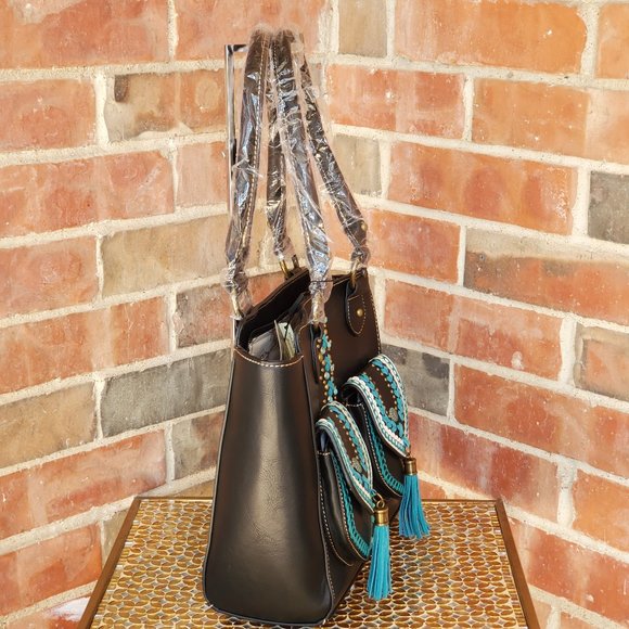 Montana West Concho Collection Tote - Picture 3 of 8